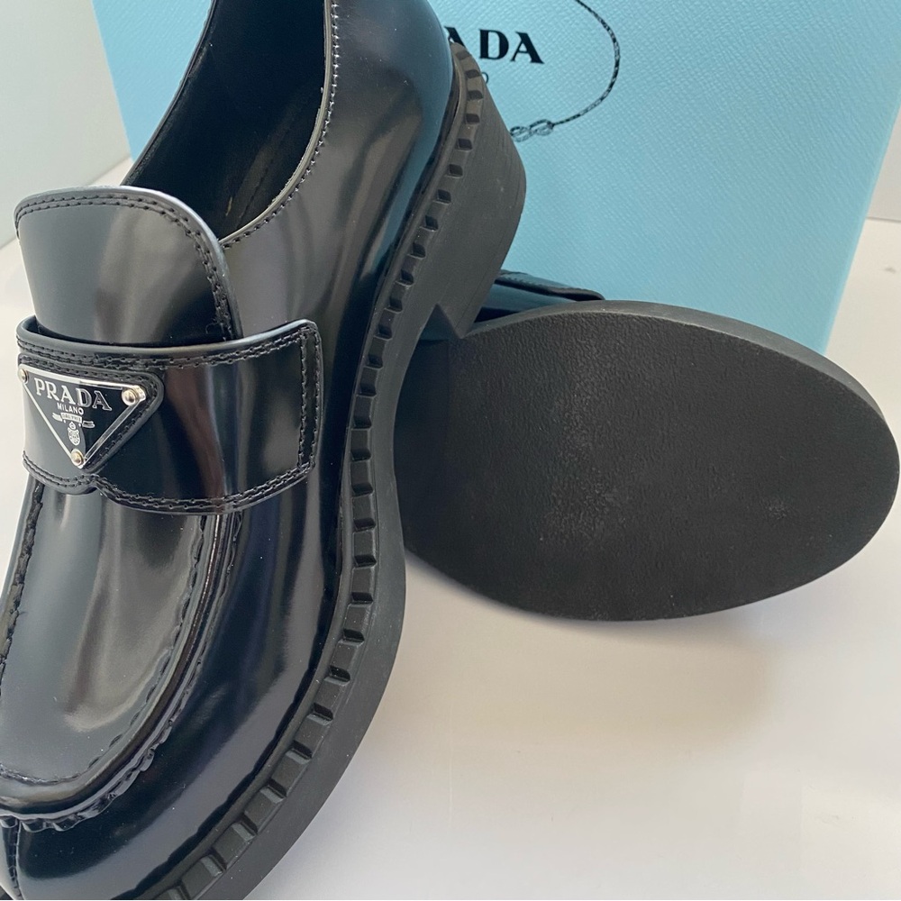 Prada Black Loafers - Picture 5 of 5